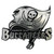 Tampa Bay Buccaneers NFL Chrome Logo Emblem - Silver & Black