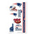 New England Patriots NFL Temporary Tattoos - Vertical View