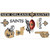 New Orleans Saints Football Logo Temporary Tattoos