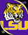 LSU Tigers NCAA Logo Photo Print (8" x 10")