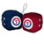 Texas Rangers MLB Plush Fuzzy Dice