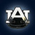 Auburn University NCAA Chrome Logo Emblem