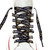 Baltimore Ravens NFL Logo & Wordmark Black Shoe Laces