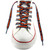 Chicago Bears NFL Navy & Orange Logo Shoe Laces