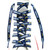 Los Angeles Chargers NFL Blue Logo Shoe Laces