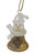 New Orleans Saints NFL Snowman Bell Ornament