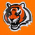 Cincinnati Bengals NFL Football Aluminum Color Logo Emblem