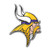 Minnesota Vikings Embossed Metal Emblem