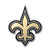 New Orleans Saints Embossed Metal Emblem