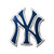 New York Yankees MLB Aluminum Color Logo Emblem