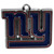 New York Giants NFL Chrome Pendant