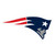 New England Patriots NFL Football Logo Magnet