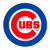 Chicago Cubs MLB Baseball 8" Logo Magnet