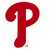 Philadelphia Phillies MLB Baseball 8" Logo Magnet