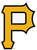 Pittsburgh Pirates Baseball Gold 8" Logo Magnet