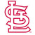 St Louis Cardinals MLB Team Logo Magnet
