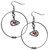 Kansas City Chiefs NFL Hoop Dangle Earrings