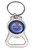 Edmonton Oilers NHL Metal Bottle Opener Key Chain