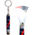 New England Patriots Light Up Projection Key Chain Ring