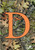 Mossy Oak Camo Monogram Letter D House Flag