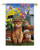 Catnip InThe Garden Cats House Flag