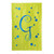 G Monogram Green Blue Polka Dot House Flag Banner