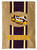 LSU Tigers NCAA Burlap Logo House Flag Banner