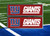 New York Giants NFL Football Red White Blue Reflectors