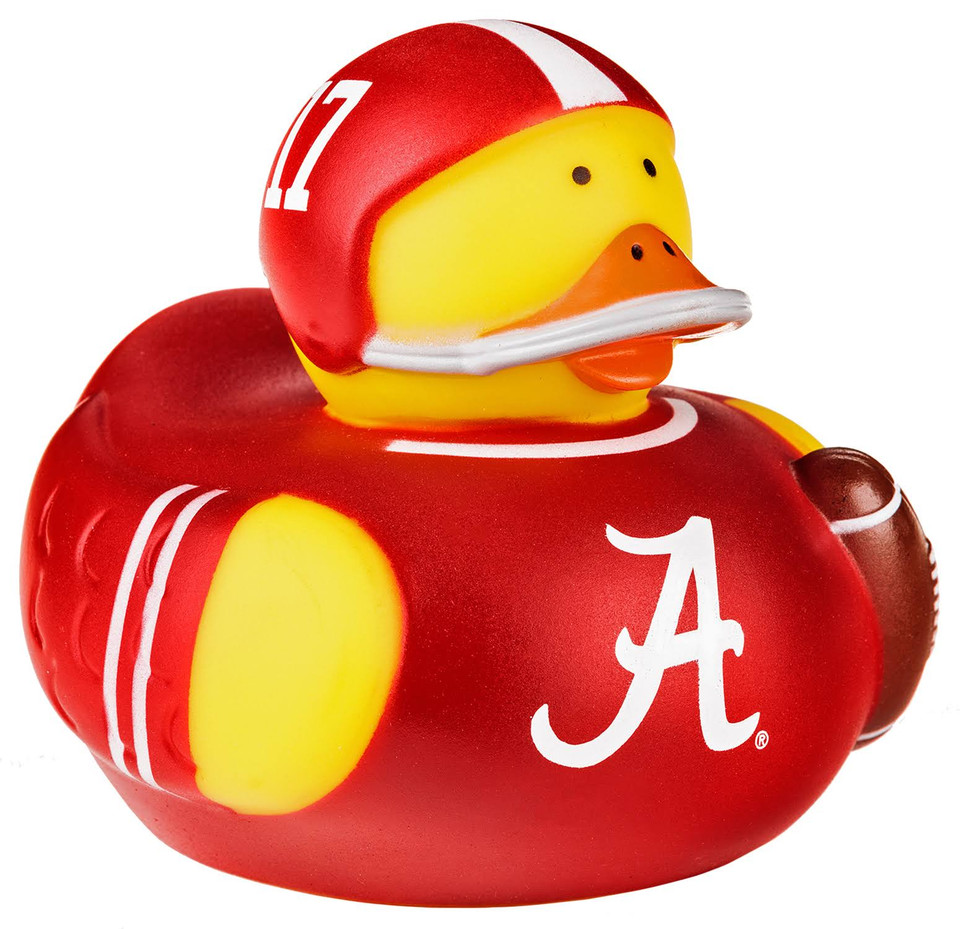 Alabama Crimson Tide All Star Toy Rubber Duck Dragon Sports