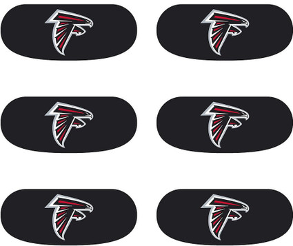 Las Vegas Raiders Eye Black Stickers, 6ct