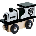 Las Vegas Raiders NFL Wood Train Engine