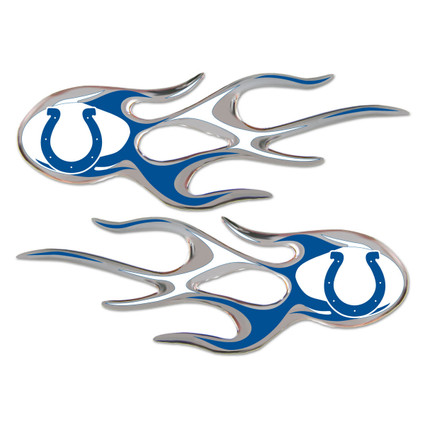 Indianapolis Colts Blue Emblem, Set of 2