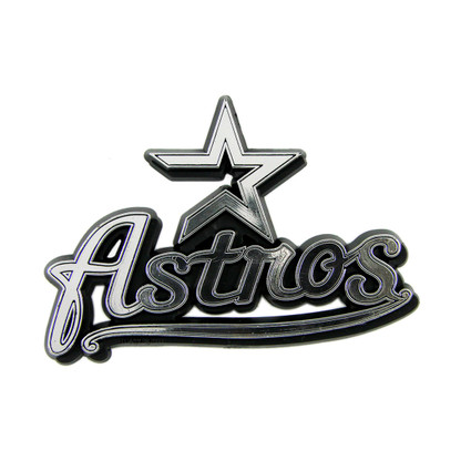 Houston Astros Embossed Color Emblem 2 Retro Rainbow Logo