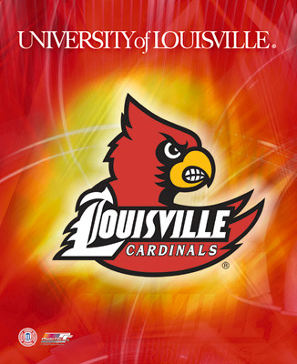 Louisville Cardinals Goal Gradient 10 x 10 Sign - Sports Unlimited