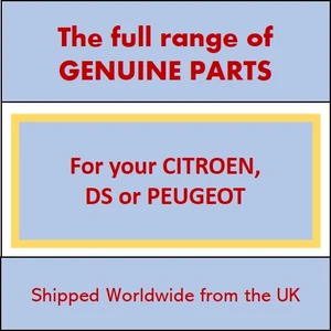 Peugeot Citroen DS 023651 REHEATER SEAL Shipped worldwide from the UK.