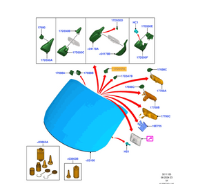 Genuine, discounted, new, original Ford 2521663 MODULE WINDSHIELD RAIN SENSOR shipped worldwide by allcarpartsfast.co.uk