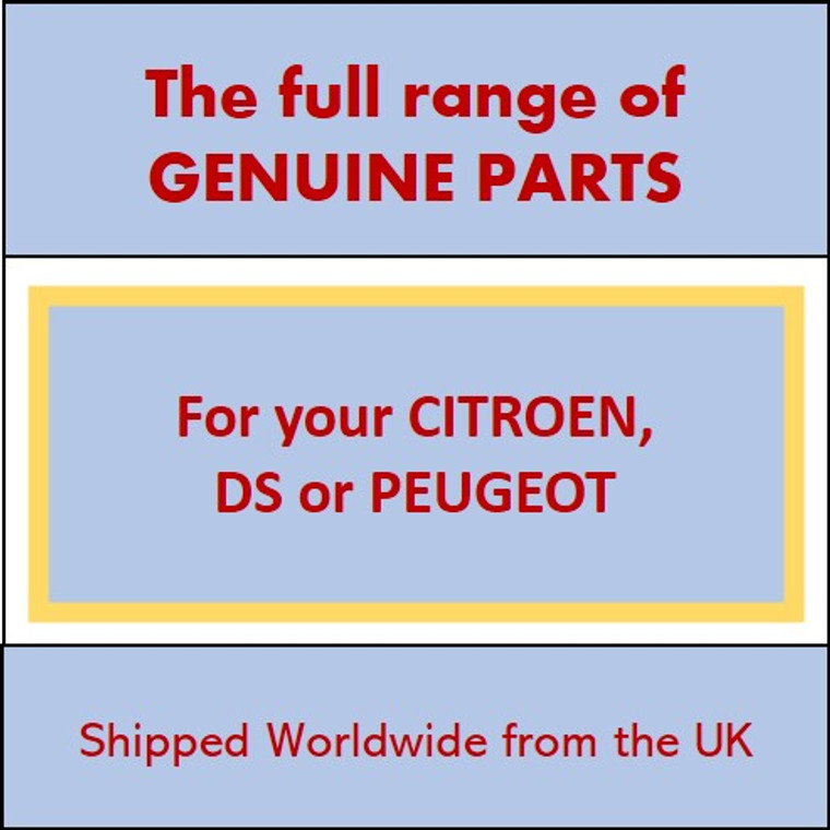 Peugeot Citroen 1608520680 BRAKE PADS DS5 REAR Shipped worldwide from the UK.