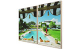 Poolside In Sotogrande Diptych