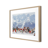 Lounging In Verbier Triptych
