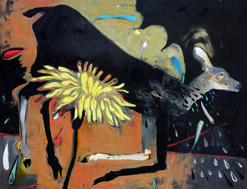 Kneeling Deer