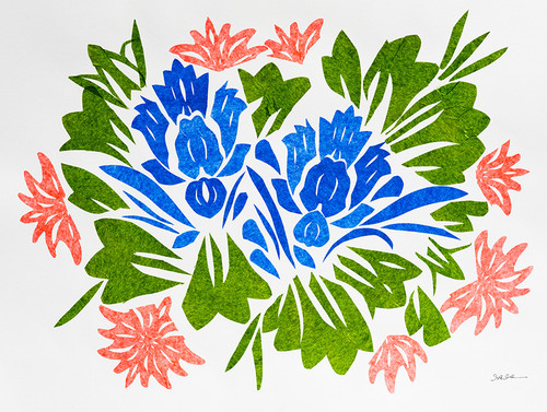 Blue Bouquet