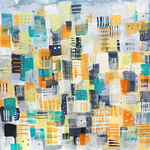 Venice Beach Abstract Cityscape