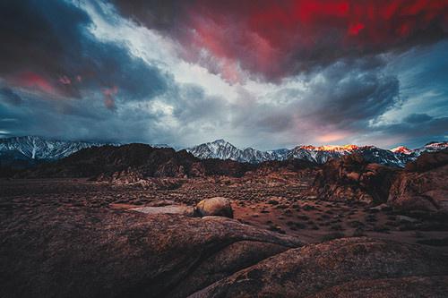 A Peak of Color, Alabama Hills, California