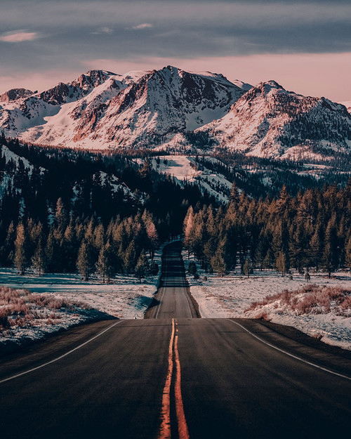 Leading to the Mountains, June Lake, California