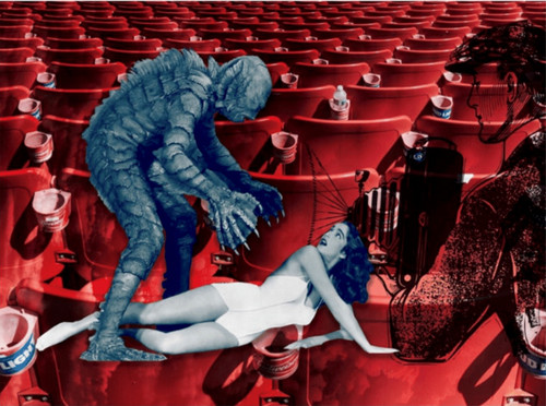 Swamp Creature Collage