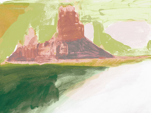 Canyon in Green