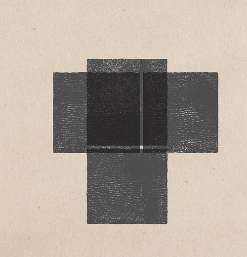 Abstract Blocks Cross