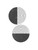 Double Circles White