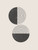 Double Circles Beige