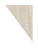 Corner Triangle in Taupe